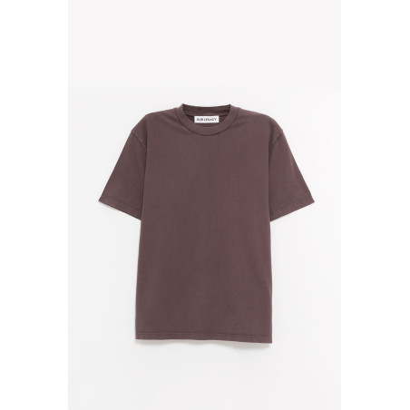 OUR LEGACY WORN BROWN BOX T SHIRT